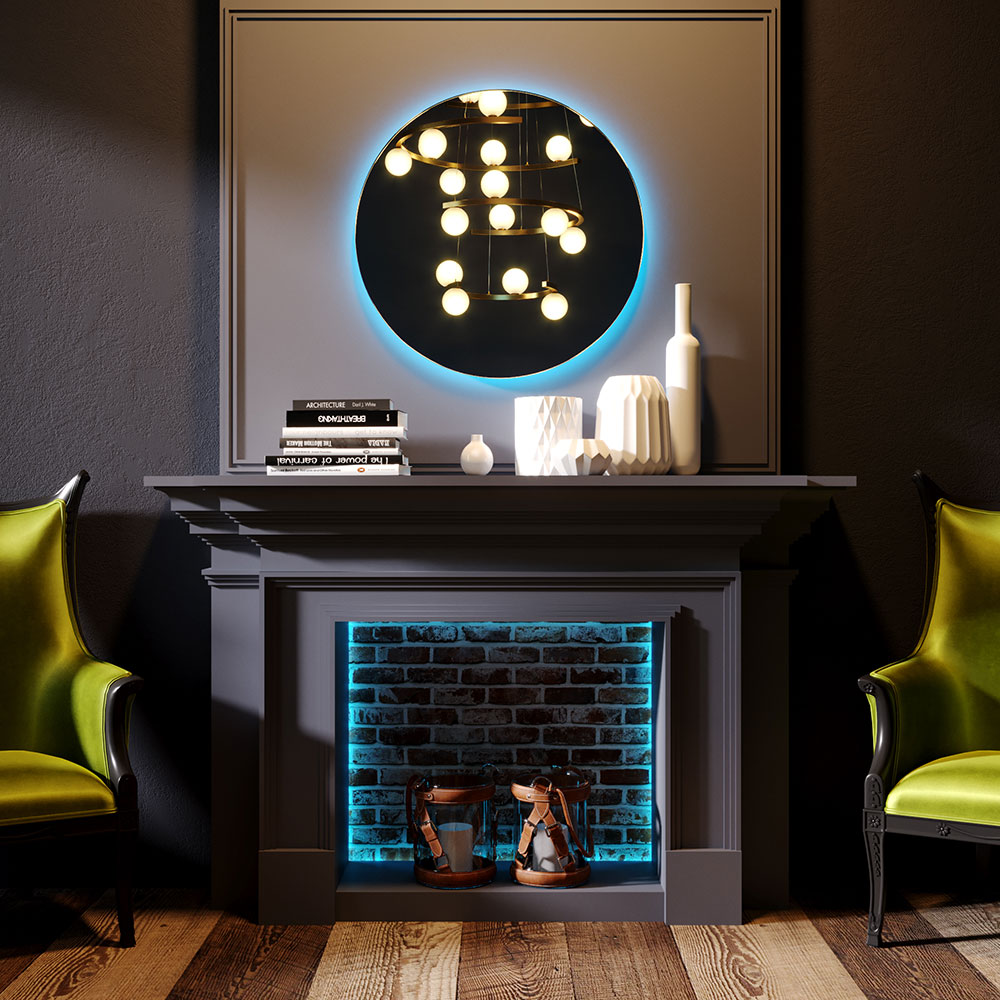 Зеркало LED-00002604 Azario