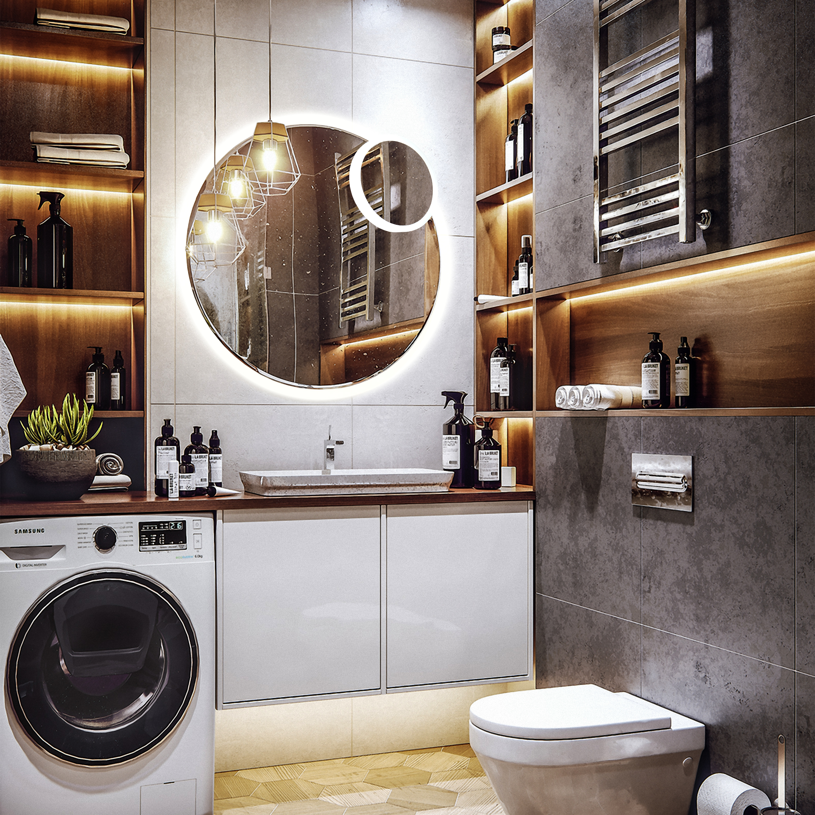 Зеркало LED-00002484 Azario