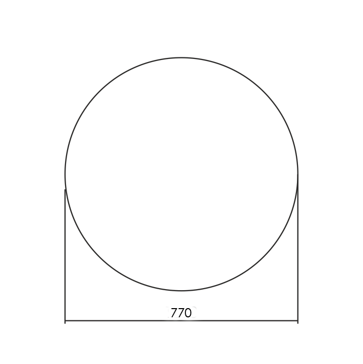 Зеркало LED-00002604 Azario