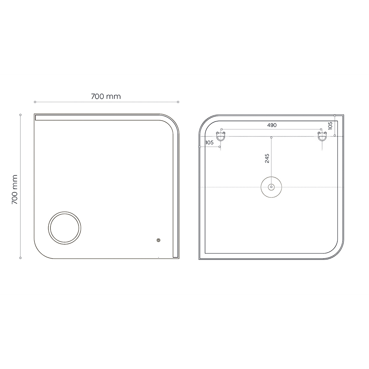 Зеркало CS00084316 Azario