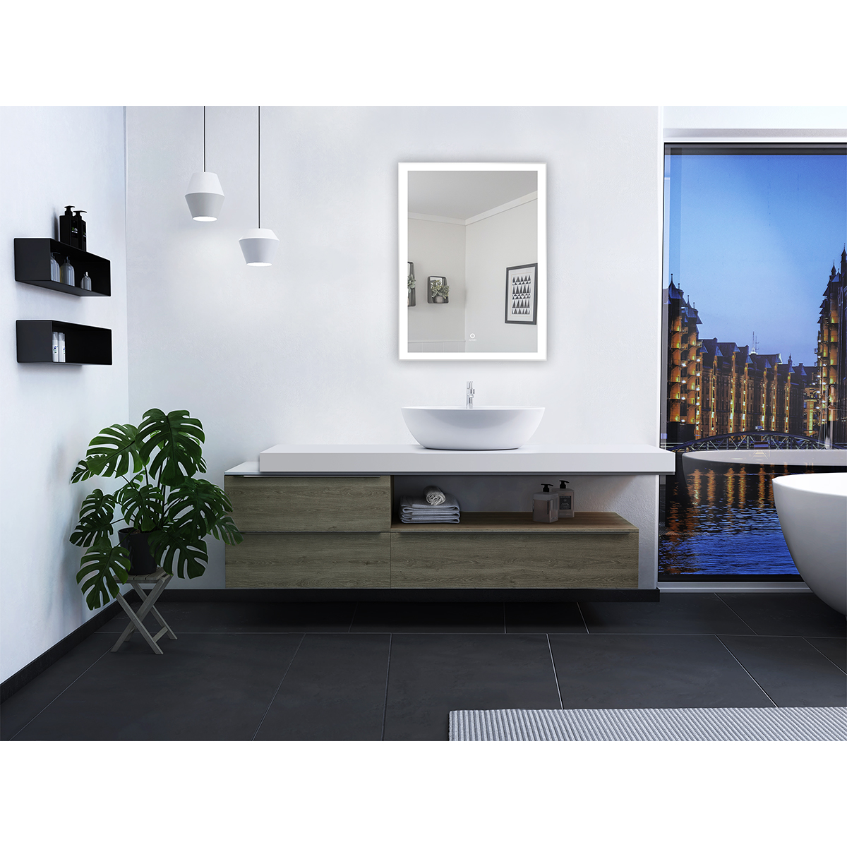 Зеркало AZ-Z-079CS Azario