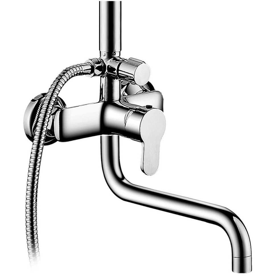 Душевая система (Set-21-Chrome) 2306683-2L Elghansa
