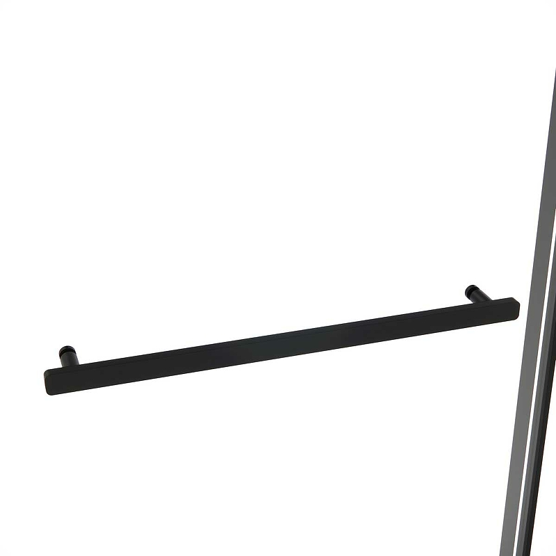 Душевая дверь Slim Soft 100, черный, стекло прозрачное VDS-1SS100CLB Vincea