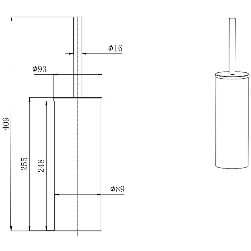 Ершик Вега AQ4011CR Aquatek