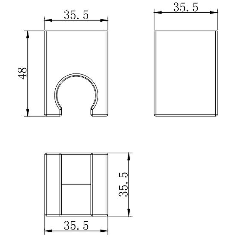 Держатель для лейки AQ2400MB Aquatek