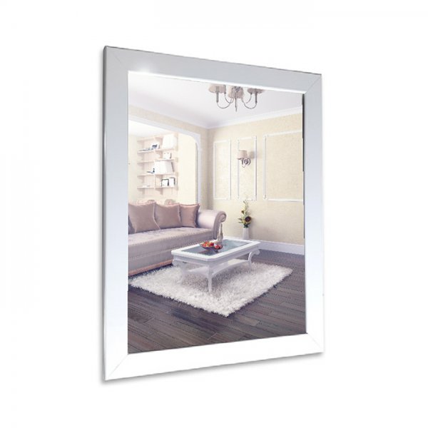 Зеркало Глянец белый 41х61 ФР-00001092 Loranto