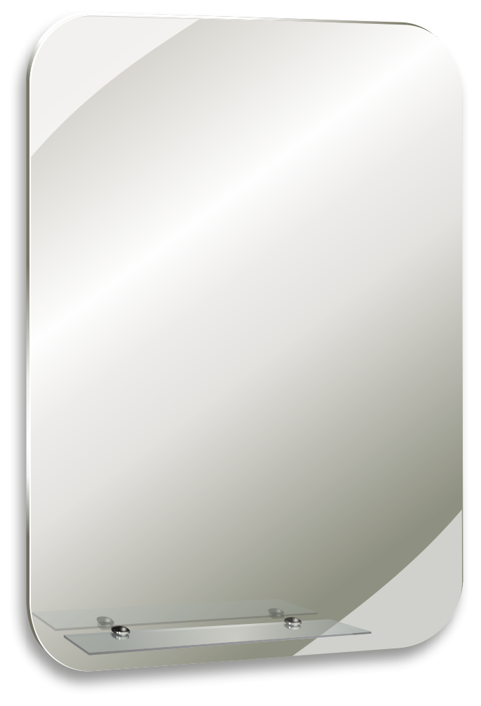 Зеркало Аргус 55х80 с полкой ФР-00002362 Loranto