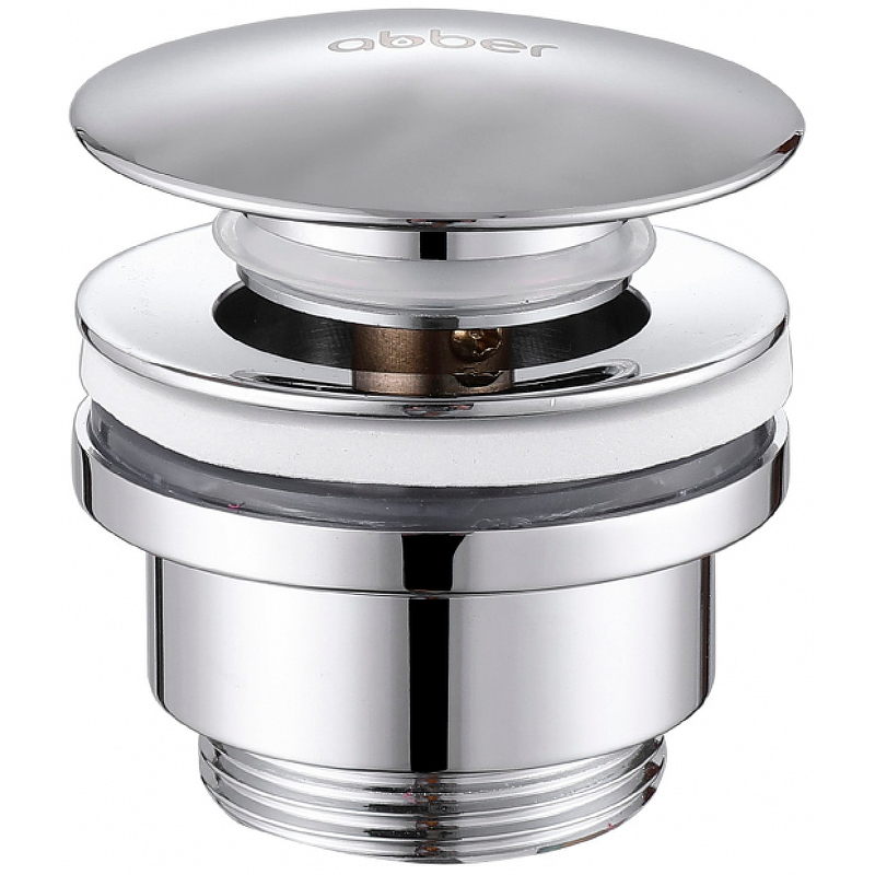 Донный клапан без перелива, хром AF0011 Abber