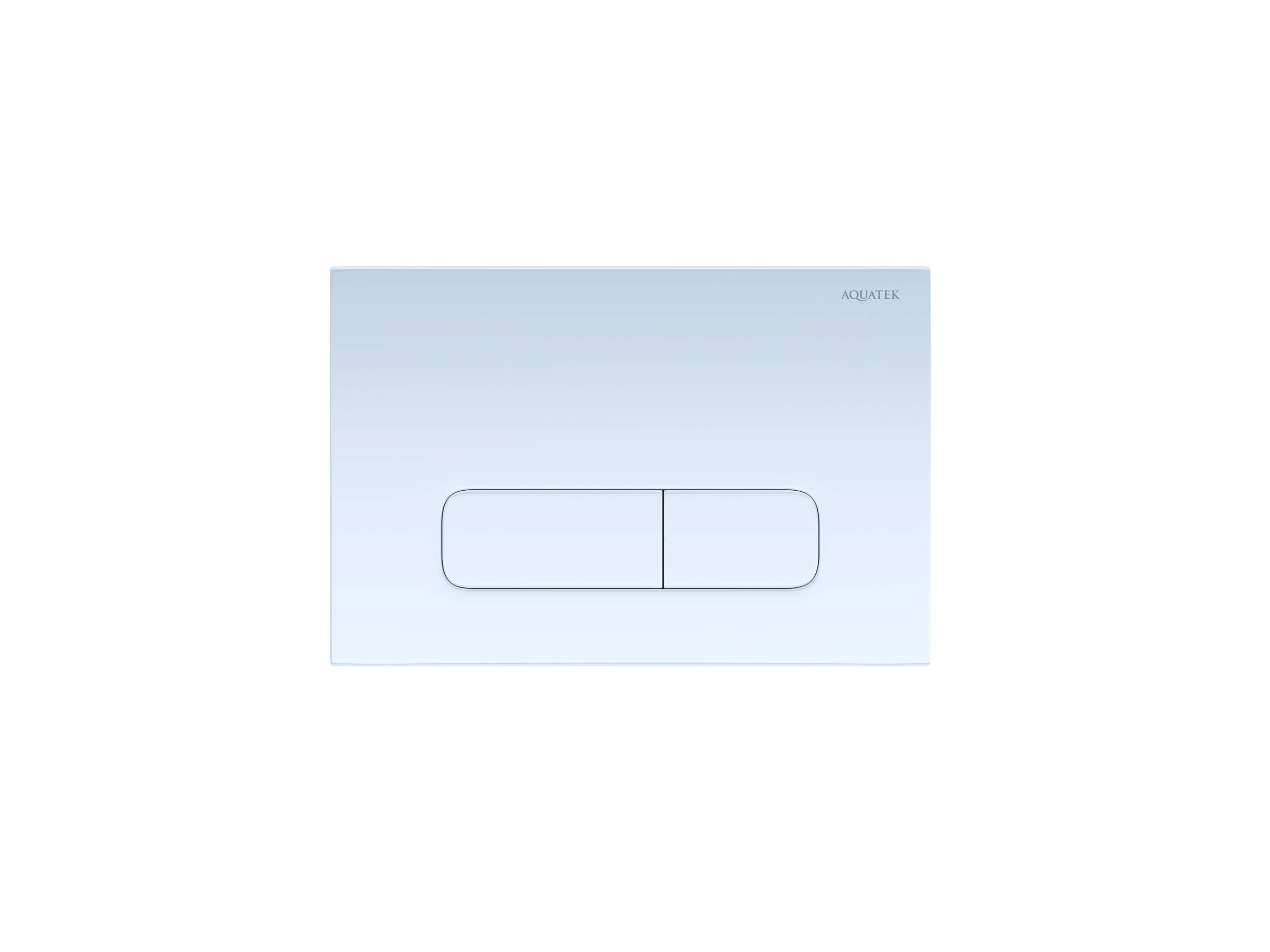 Кнопка смыва Pneumo S PNS-0000006 белая Aquatek