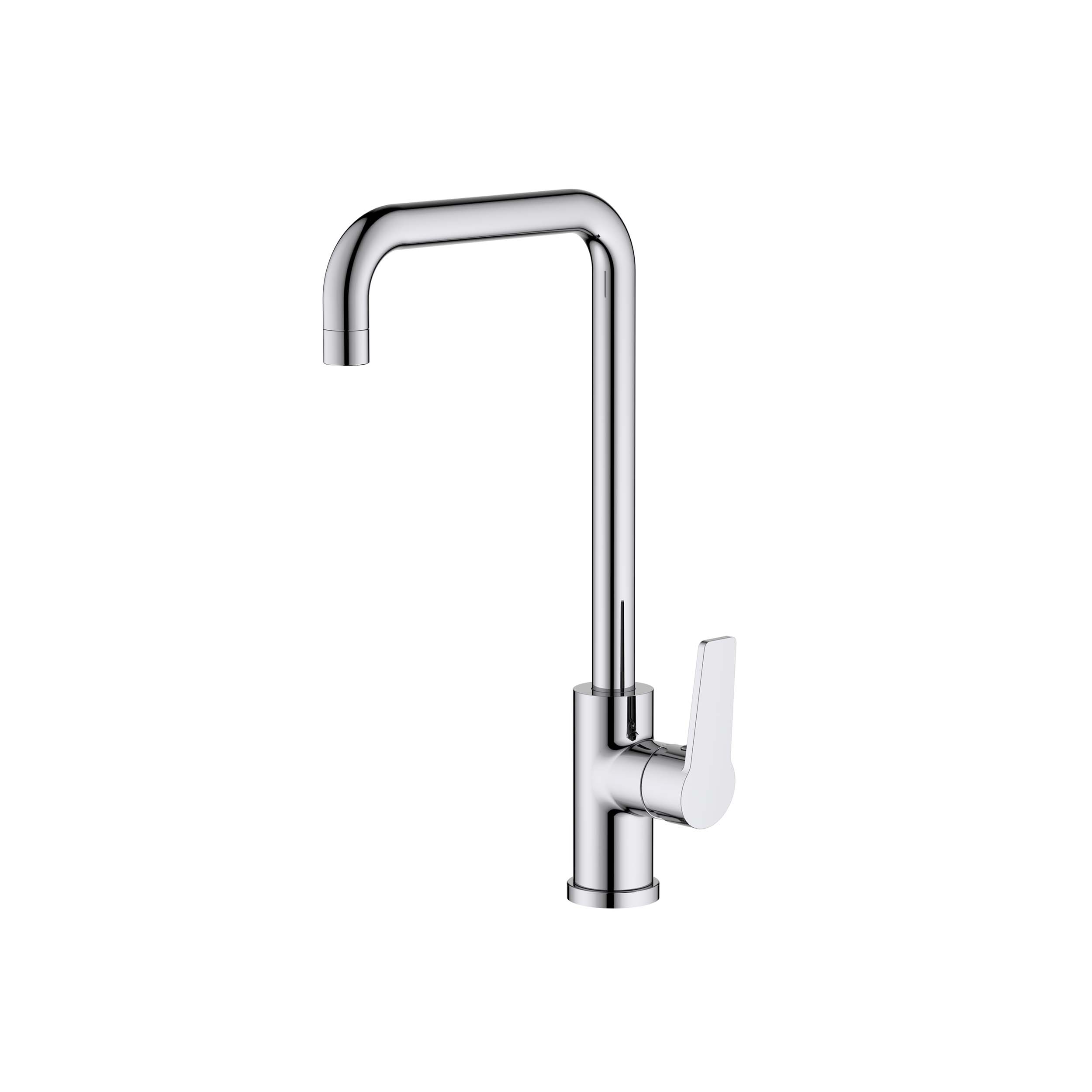 Смеситель для кухни Лугано AQ1781CR хром Aquatek