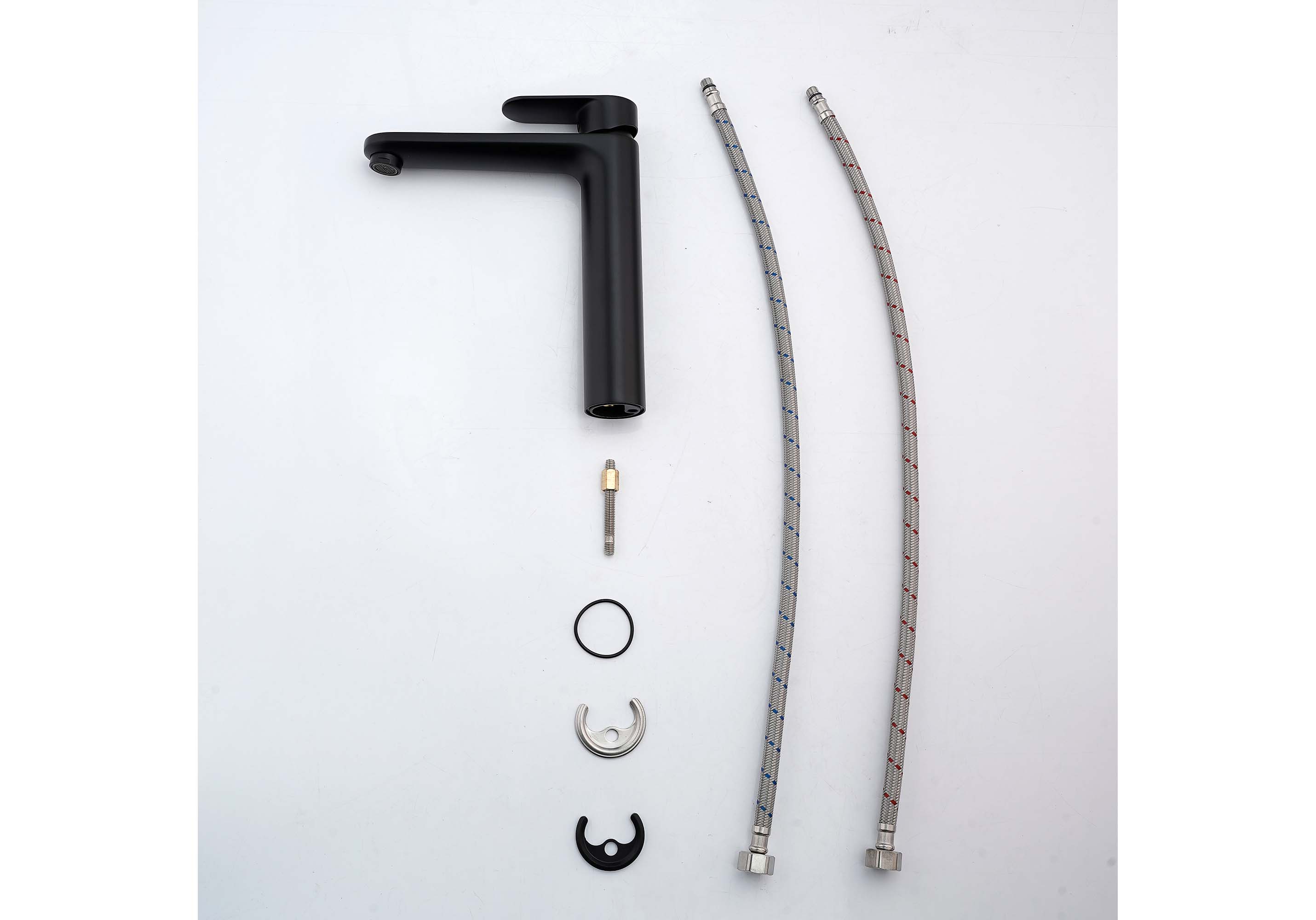 Смеситель для раковины Ника AQ1804MB черный Aquatek