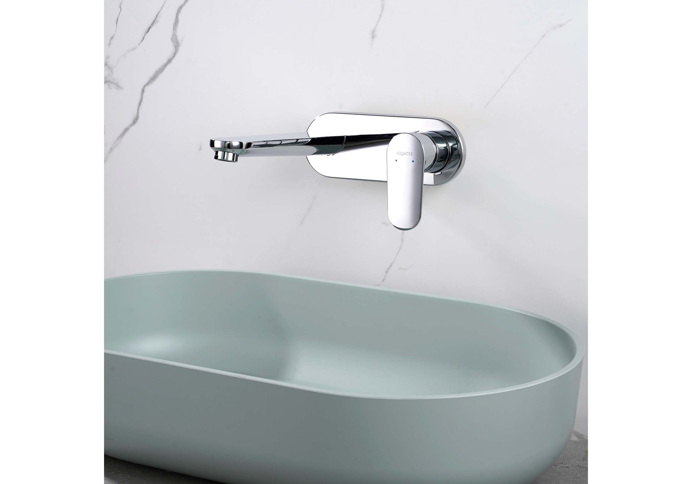 Смеситель для раковины Ника AQ1813CR хром Aquatek