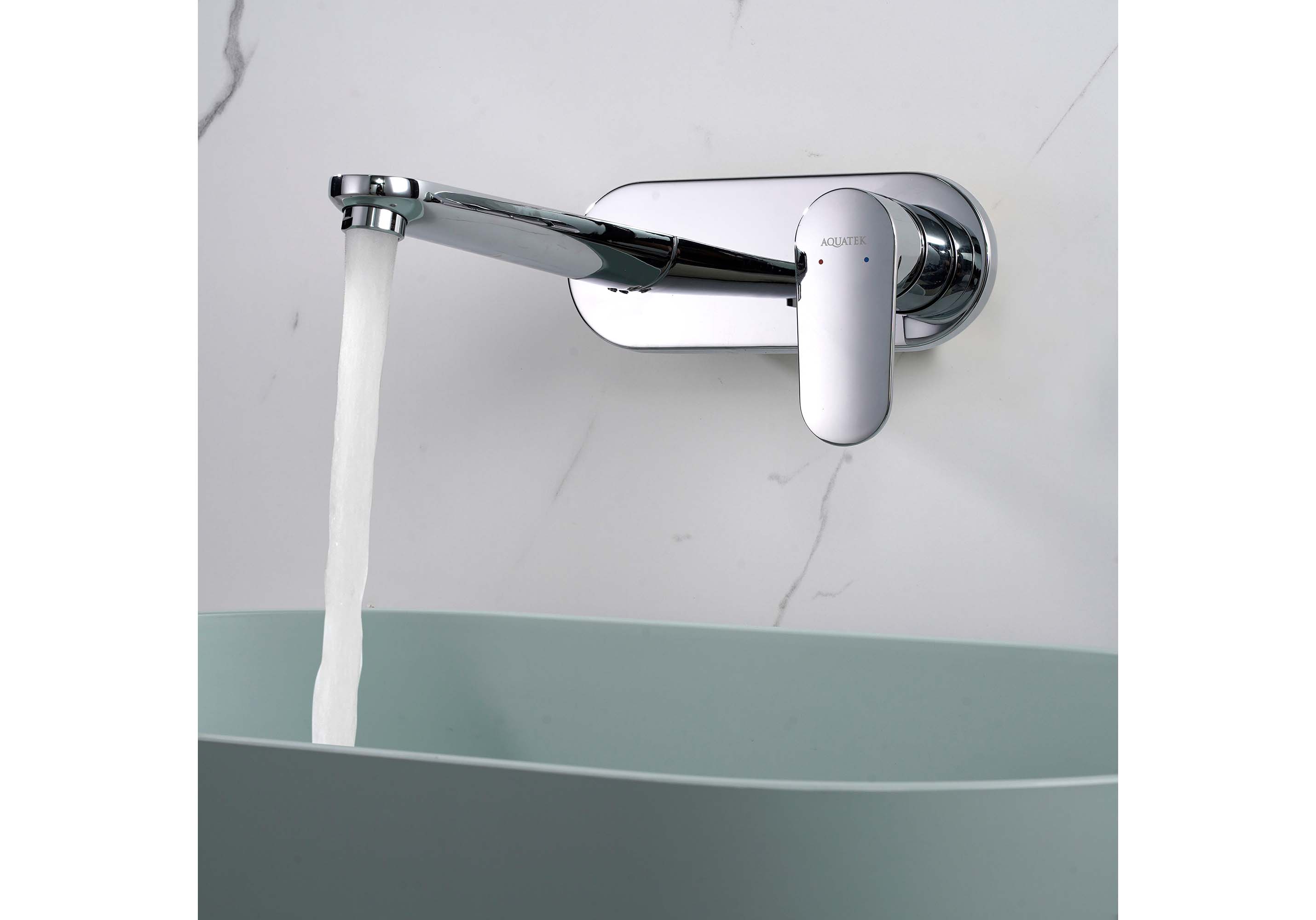 Смеситель для раковины Ника AQ1813CR хром Aquatek