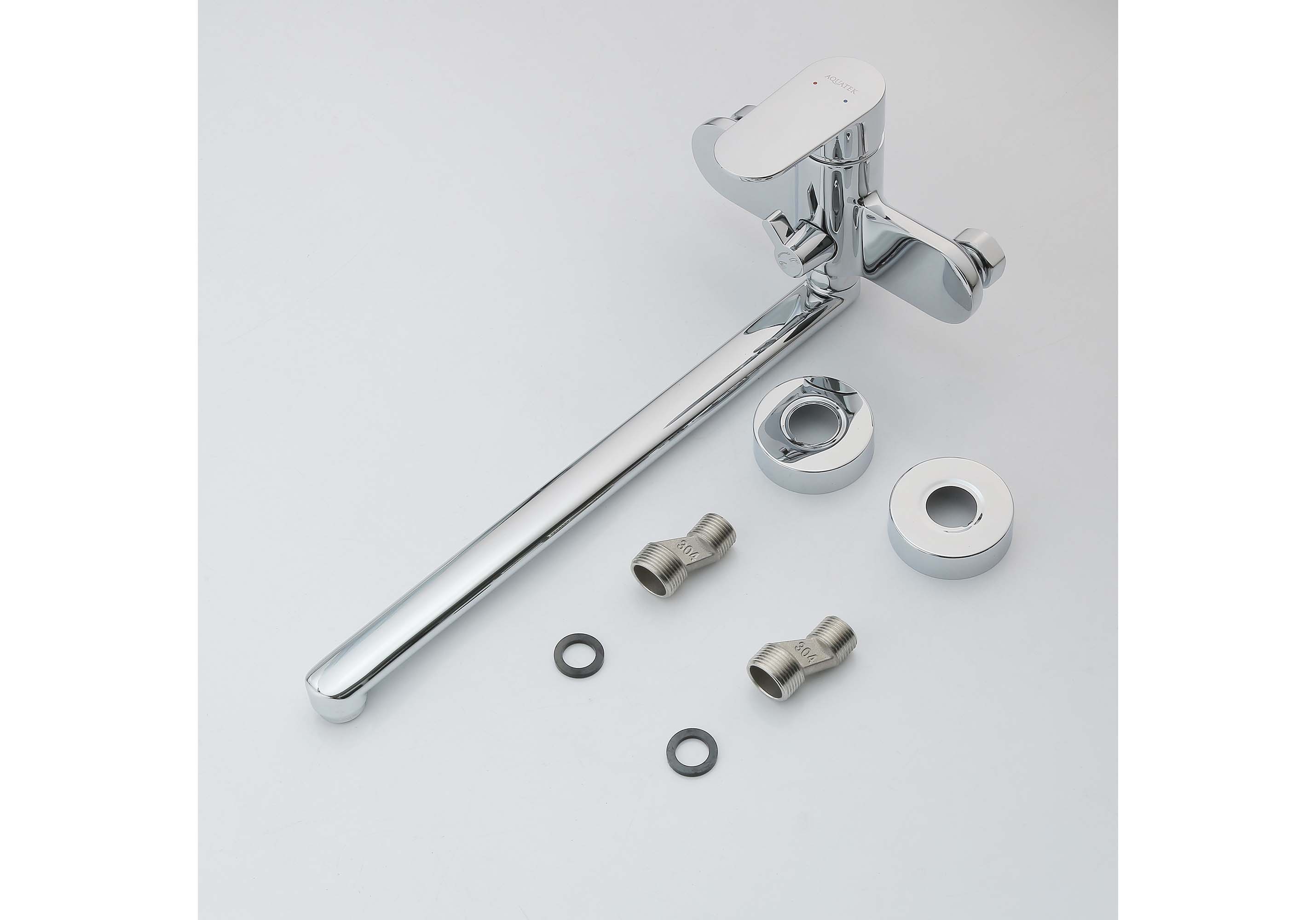 Смеситель для ванны Ника AQ1842CR хром Aquatek