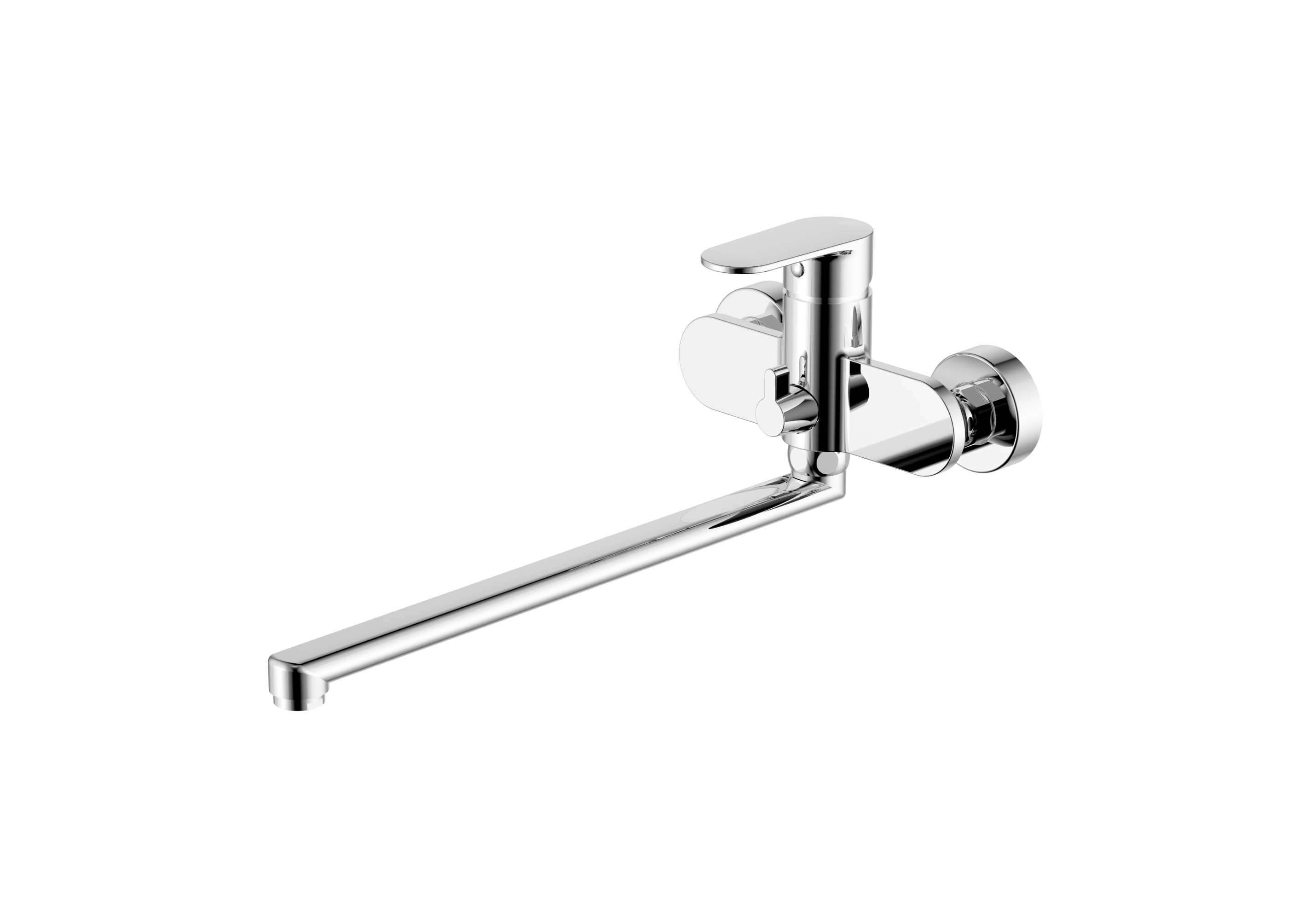 Смеситель для ванны Ника AQ1842CR хром Aquatek