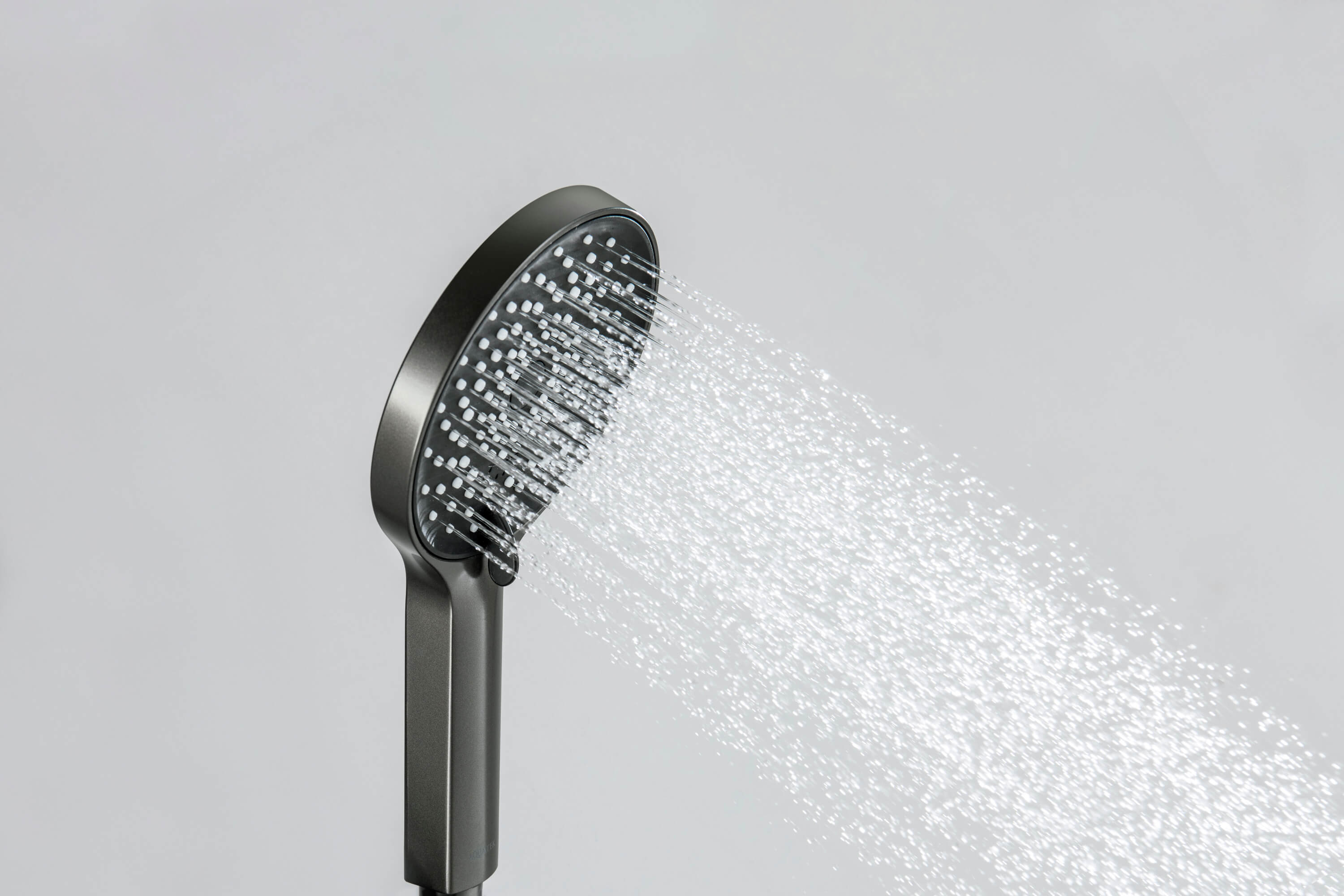 Душевой гарнитур Лугано AQ2035BGM оружейная сталь Aquatek