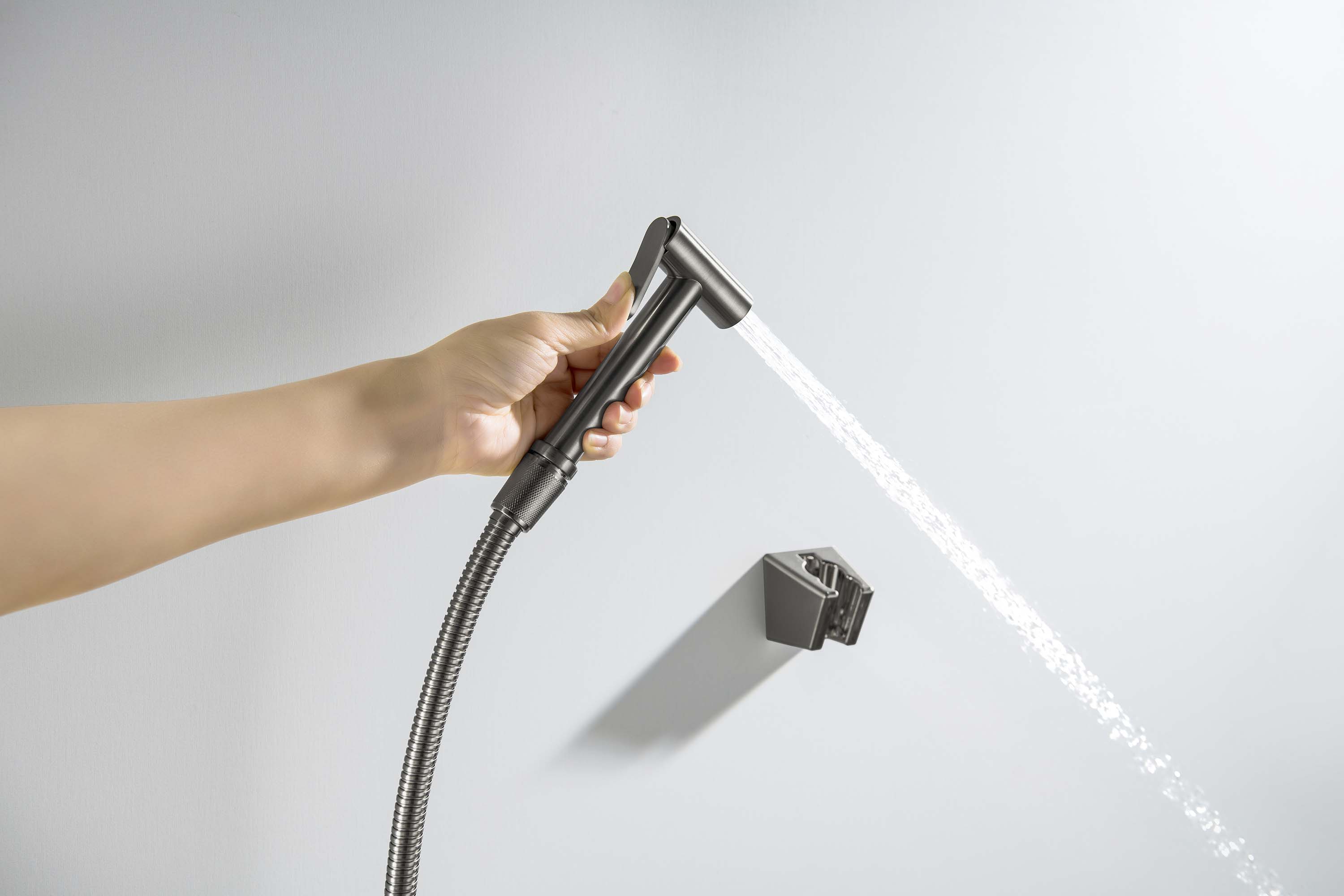 Гигиенический душ AQ2054BGM оружейная сталь Aquatek