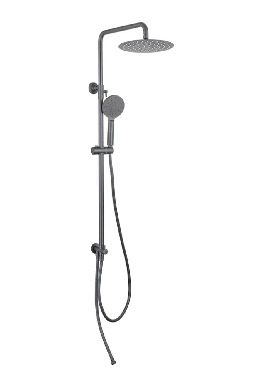 Душевая стойка Вега AQ2046BGM оружейная сталь Aquatek