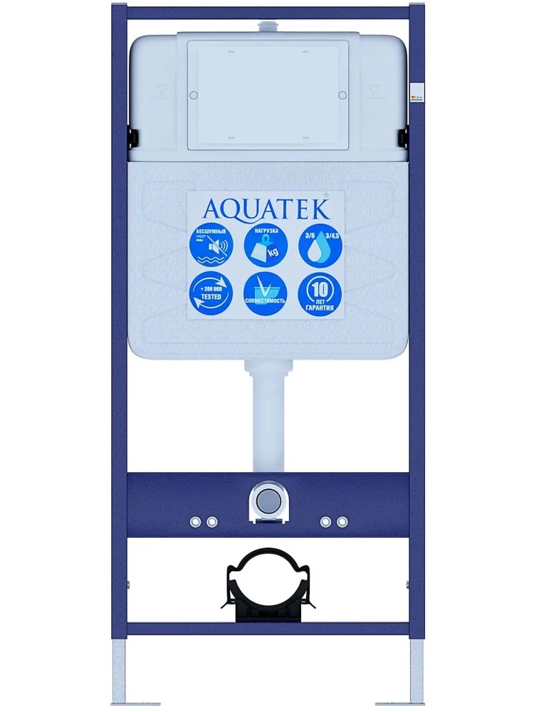 Унитаз с инсталляцией SET AQUATEK ЕВРОПА T KDI29