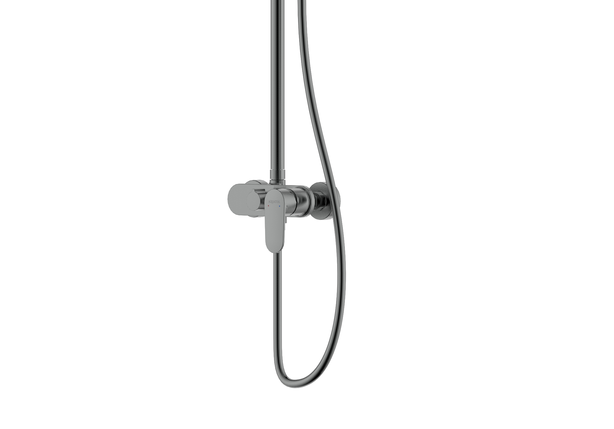 Душевая система Ника AQ2860BGM оружейная сталь Aquatek