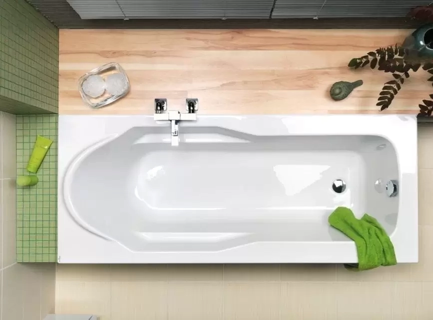 Ванна прямоугольная Santana 170x70 см без ножек белая Cersanit 301035 WP-SANTANA*170
