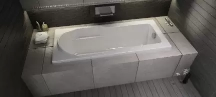 Ванна прямоугольная Santana 170x70 см без ножек белая Cersanit 301035 WP-SANTANA*170