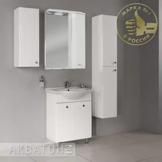 Зеркало-шкаф Лиана 65 прав 1А166202LL01R