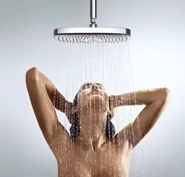 Raindance Select E 300 2jet верхний душ из потолка хром НANSGROHE 27384000