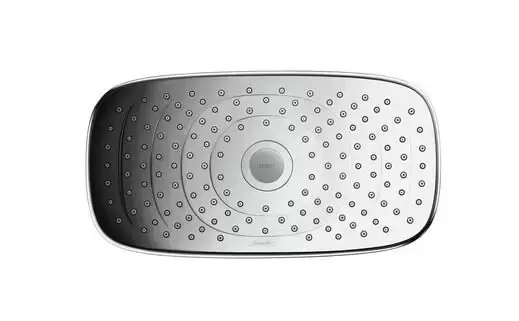 Raindance Select E 300 2jet верхний душ из потолка хром/белый НANSGROHE 27384400