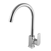 Смеситель для кухни с высоким поворотным изливом, 25 картридж, хром LM1605C Lemark