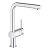 Смеситель д.мойки L-из.с выдв.изл. Minta 30274000 GROHE