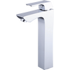 Смеситель для умывальника высокий, монолитный, хром LM4509C