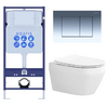 Унитаз с инсталляцией SET 4в1 ЛЕЯ-010  AQUATEK