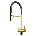 Смеситель Omoikiri Kanto-PVD-LG св. золото (питьевой) 4994014