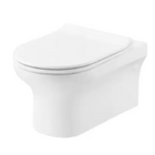 Унитаз подвесной с тонкой крышкой микролифт, с креплениями (360*550*300) ARCHI  AR1100R+RE1001T/AR1001T