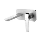 Смеситель для умывальника встраиваемый, хром/белый LM4926CW Lemark
