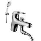 Смеситель на борт ванны, с коротким изливом, с аксессуарами, хром LM3115C Lemark