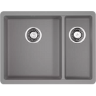 Мойка Kata 55-2-U-GR Artgranit/Leningrad Grey Omoikiri 4993390