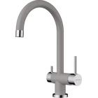 Смеситель Yamada-GR латунь/гранит/Leningrad grey Omoikiri 4994261