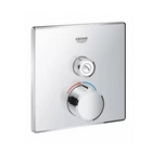 Смеситель для ванны/душа SmartControl, квадратная розетка, 1 кнопка управления, 29147000 29147000 GR