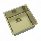 Мойка для кухни нержавеющая сталь, бронза Edifice IDDIS EDI44B0i77