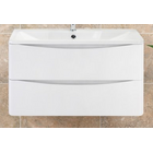 База под раковину, Bianco Lucido, 900x450x500, ACQUA-900-2C-SO-BL