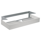 Тумба под умывальник 1250 x 155 x 525 мм, корпус/фасад белый Edition 300 30372003800