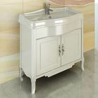 Тумба-умывальник Версаль-90 слоновая кость с раковиной JS90 (3130383)