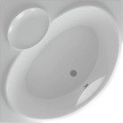 Акриловая ванна Эпсилон угловая 150х150 (каркас+экран+слив) EPS150-0000066