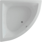 Акриловая ванна Юпитер угловая 150х150 (каркас+экран+слив) UPT150-0000026