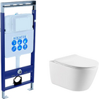 Унитаз с инсталляцией SET  ОБЕРОН Easy Fix Aquatek