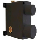 Скрытая часть  для смесителя на 2 режима матовый черный арт. 102166201C1EX  E.C.A.