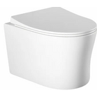 Унитаз подвесной безободковый Ника с сиденьем микролифт AQ2009-00 Aquatek