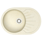 Кухонная мойка Flora  730x450x210 Бежевая сифон + герметик CS00079912 Azario